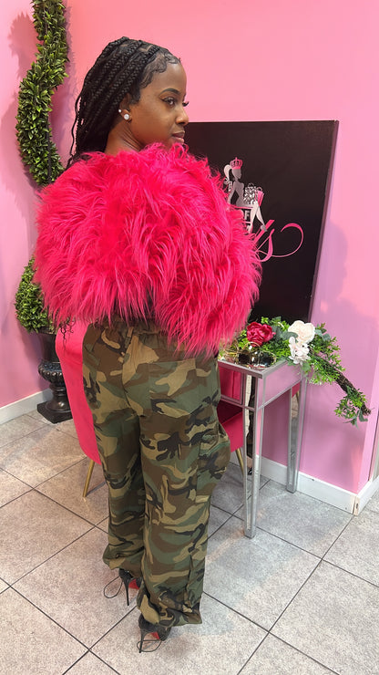 Fierce Fuchsia Fur