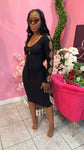 Good Life Knit Dress - Black