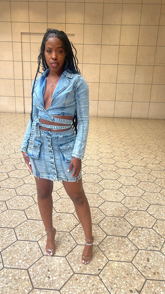 Nina Denim Dress