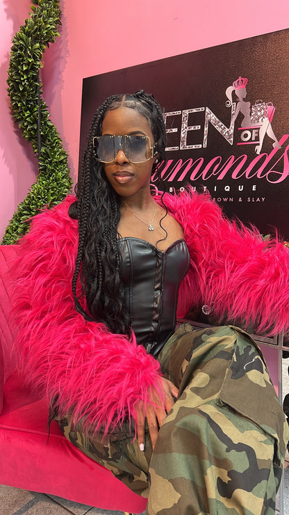 Fierce Fuchsia Fur