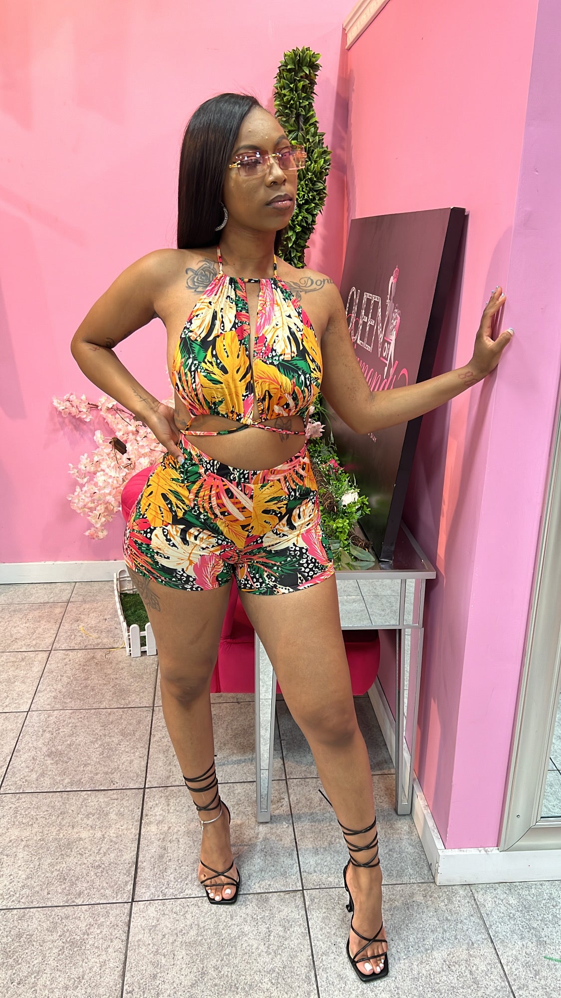 Tropical Romper