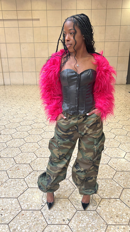 Fierce Fuchsia Fur
