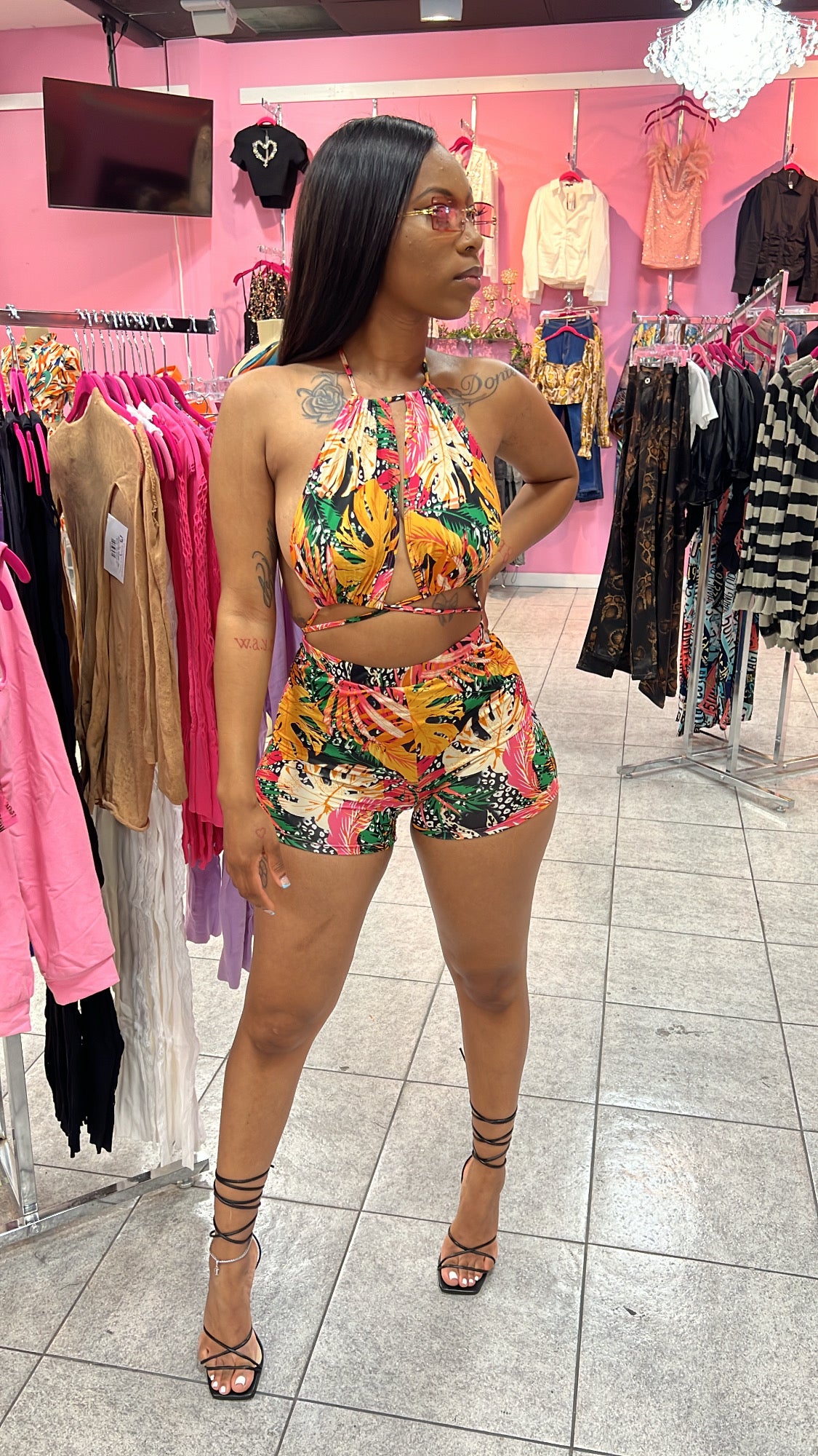 Tropical Romper