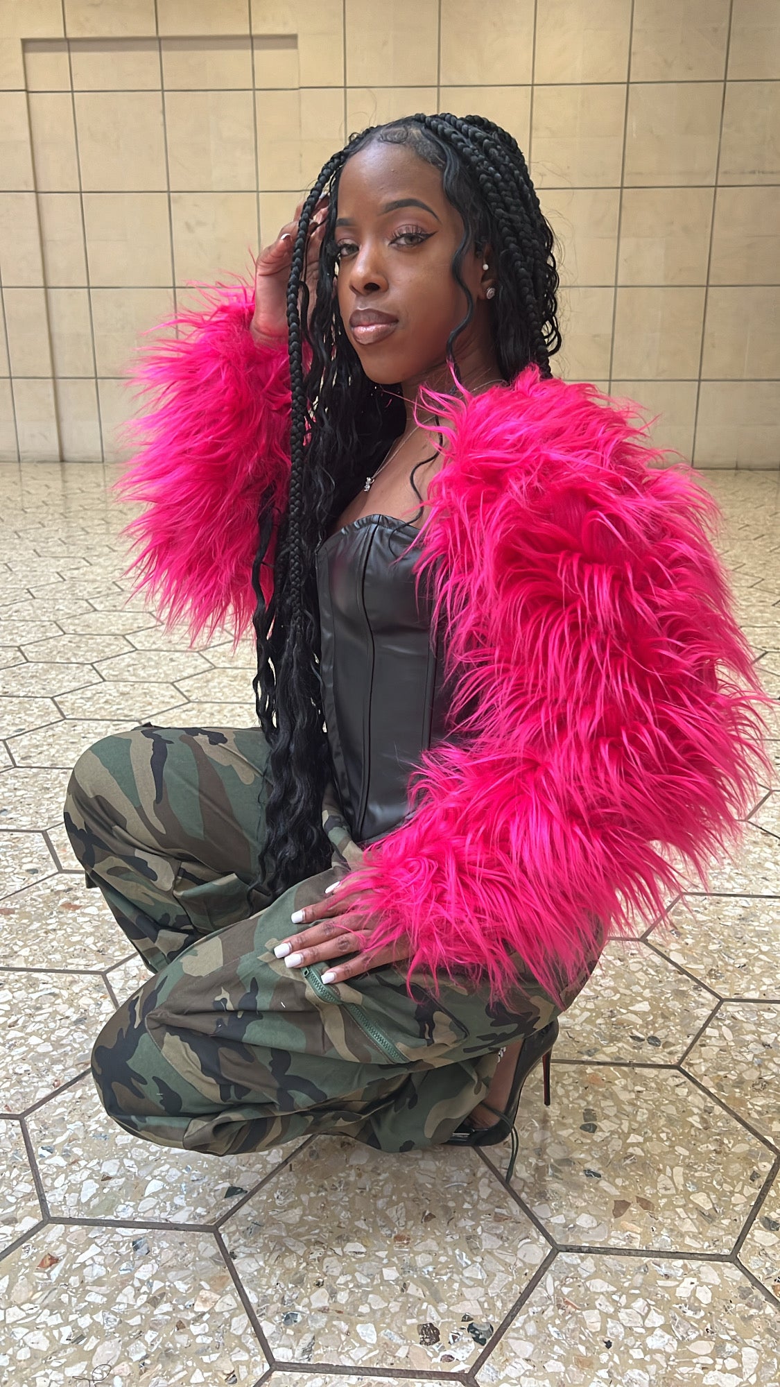 Fierce Fuchsia Fur