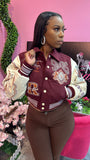 Legend Varsity Jacket - Burgundy