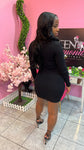 Minaj Knit Dress - Black