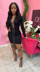 Minaj Knit Dress - Black