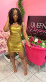 Party Time Gold Dress