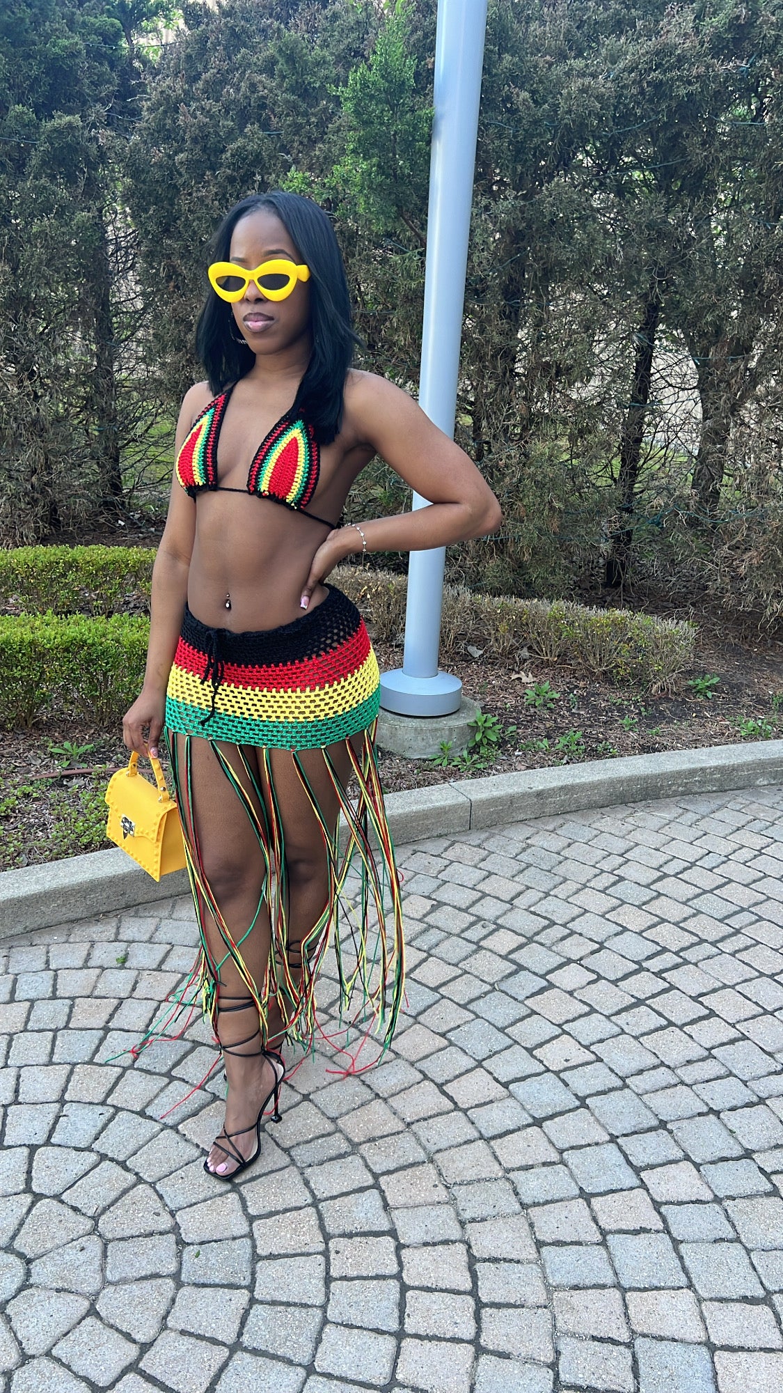 Rasta Skirt Set