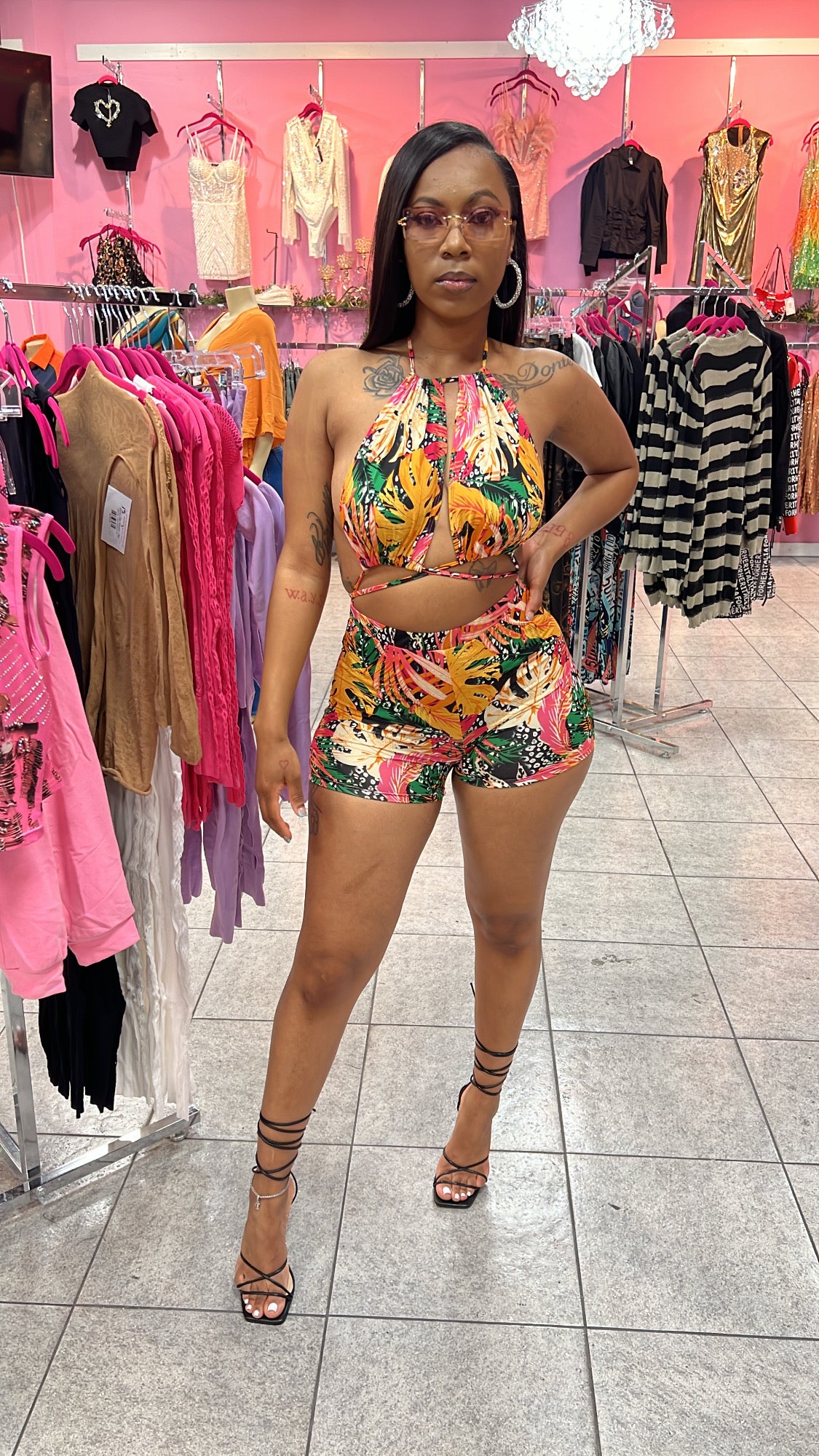 Tropical Romper