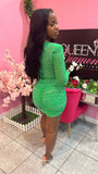 Zara Stone Dress - Green