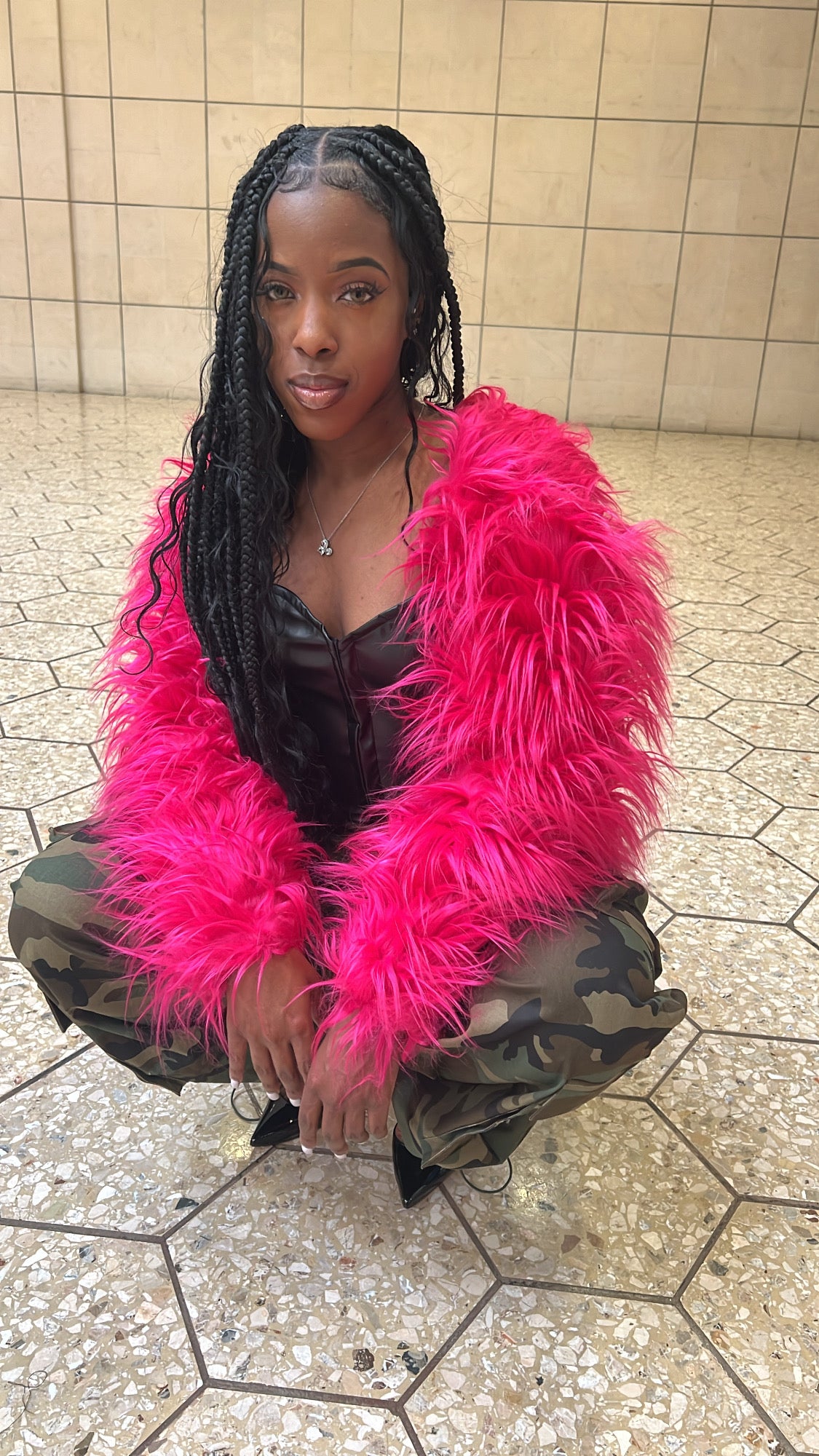 Fierce Fuchsia Fur