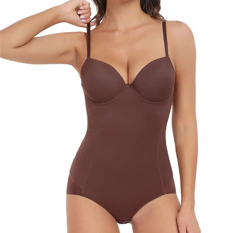 Bodied Bodysuit - Brown