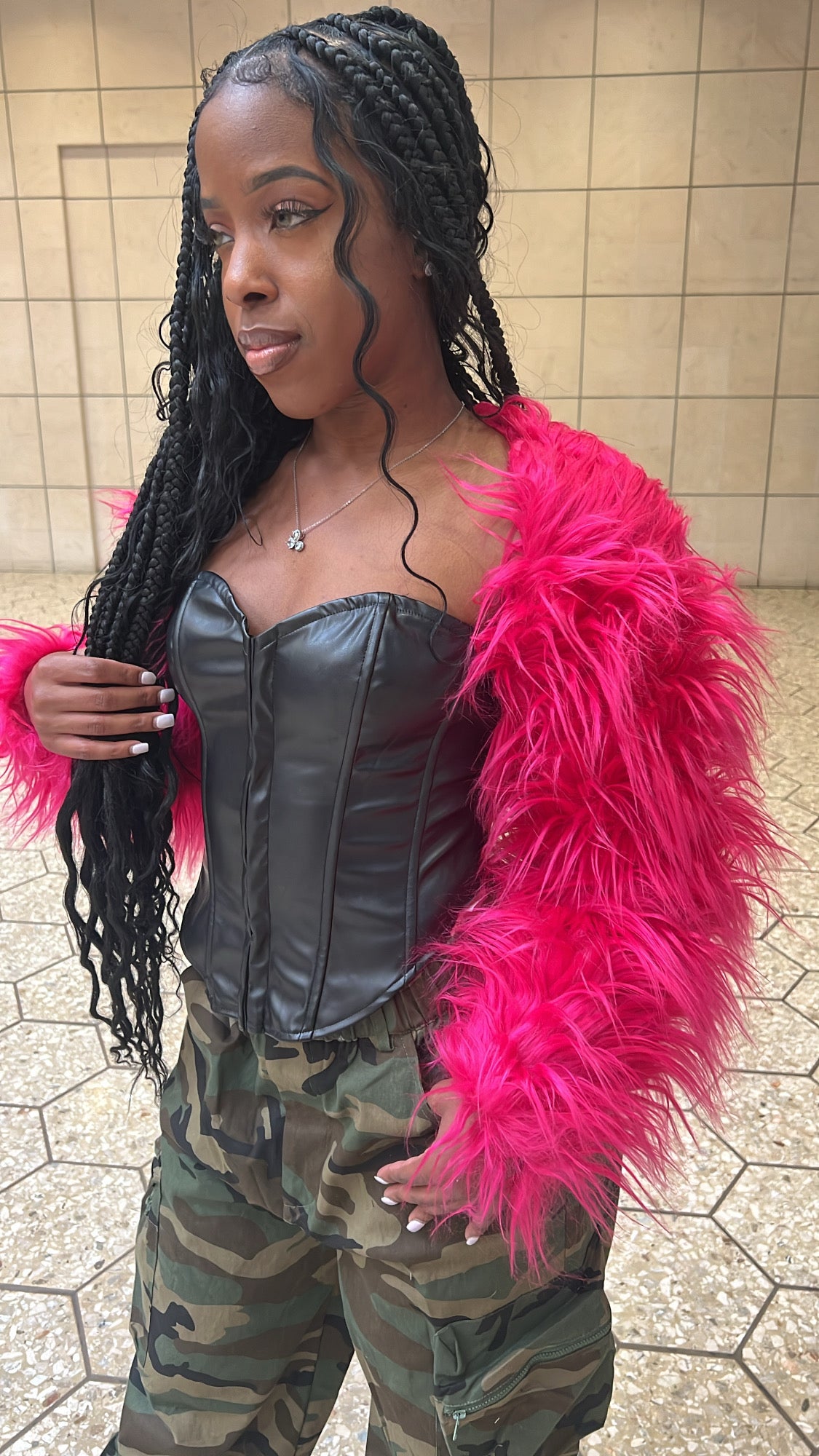 Fierce Fuchsia Fur