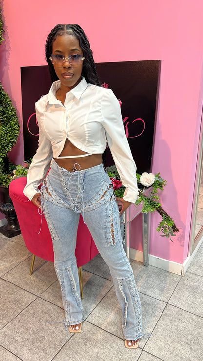 Tie Me Up Chic Blouse