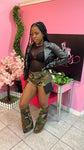 Soldier Girl Shorts - Camo