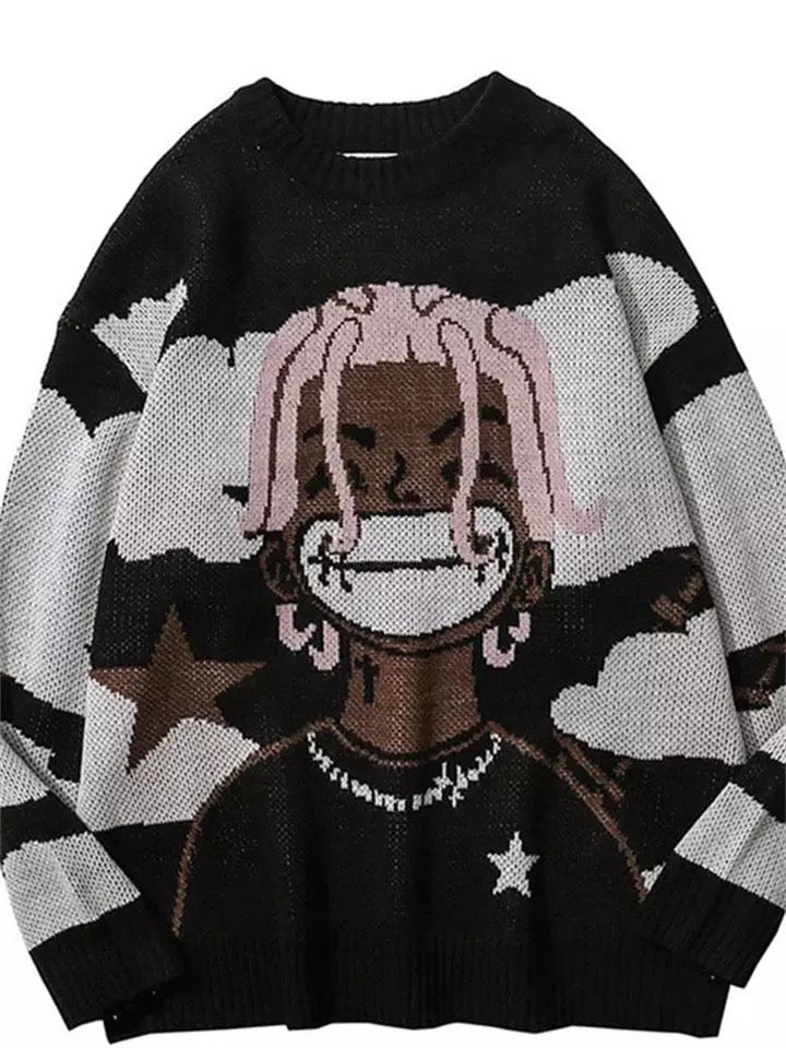 Smiles Sweater - Black