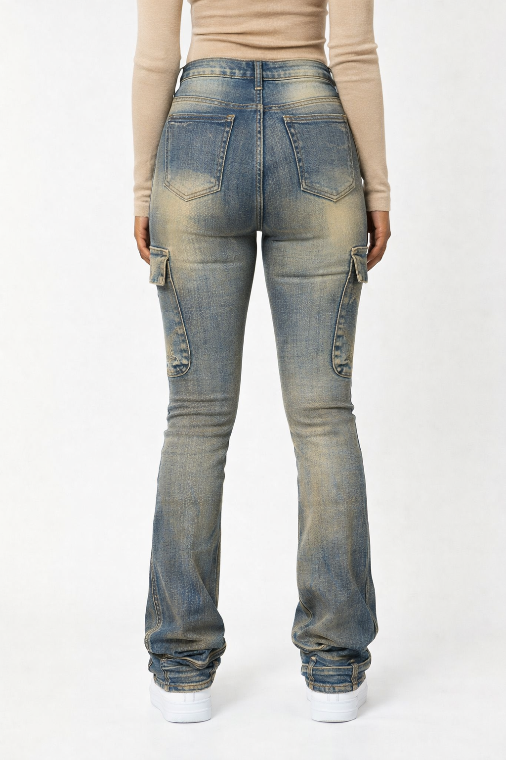 District Cargo Jeans - Vintage Wash