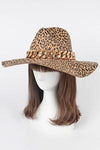 Leopard Fedora Hat
