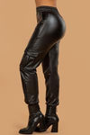 Liquid Cargo Pants - Black
