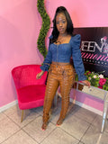 Polly Denim Blouse