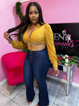 Victoria Blouse - Mustard