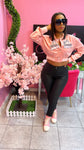 HM Varsity Jacket - Pink