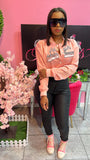 HM Varsity Jacket - Pink