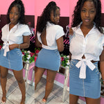 Halo Blouse - White