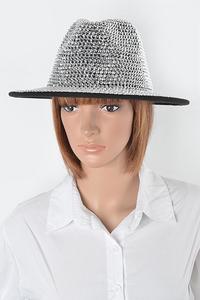 Rhinestone Fedora Hats